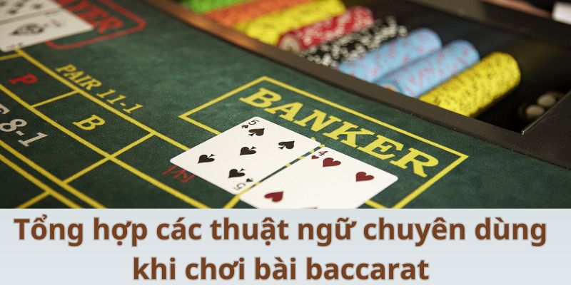 Tổng hợp các thuật ngữ chuyên dùng khi chơi bài baccarat